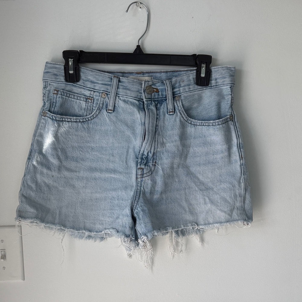 Madewell Light Blue Denim Jean Shorts